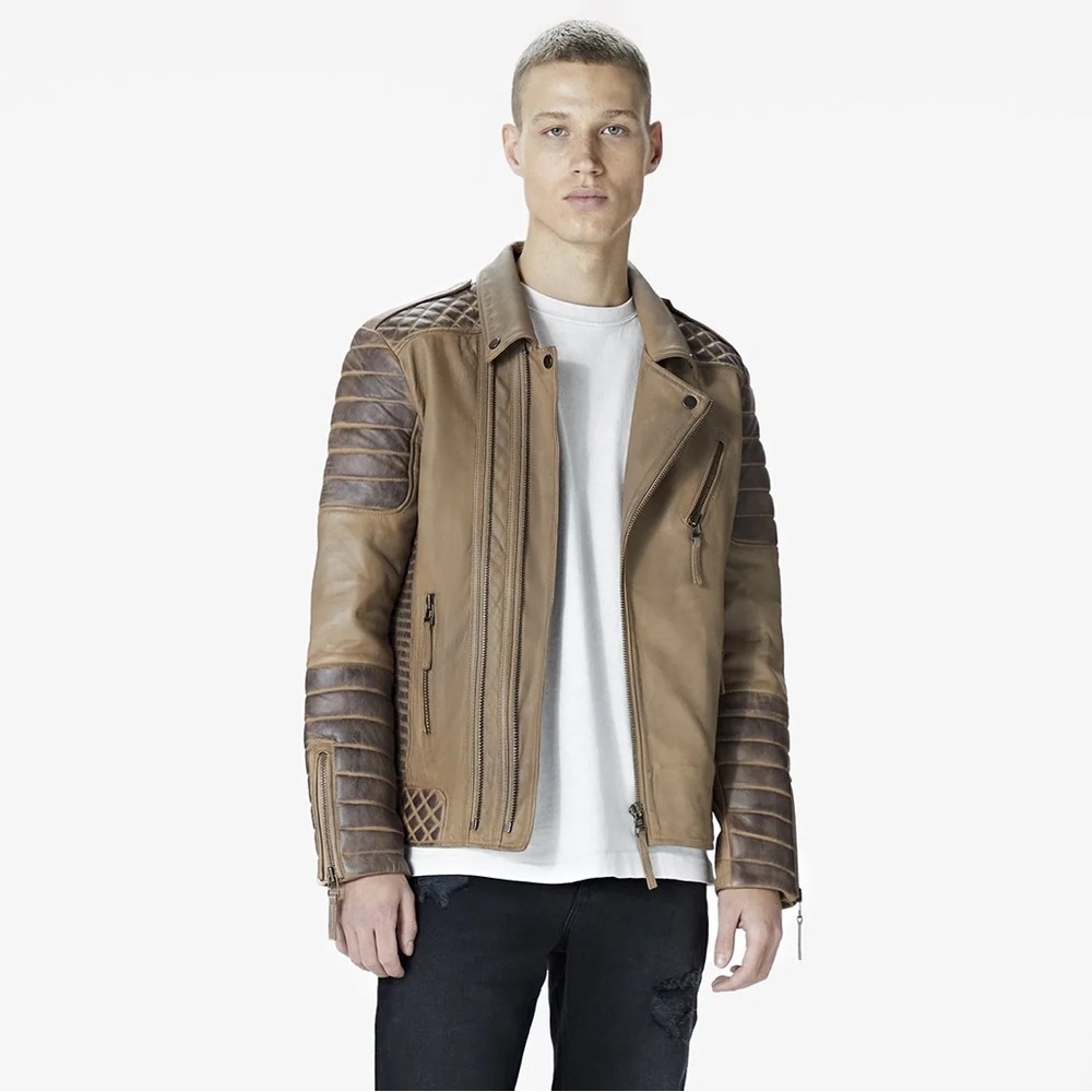 Boda Skins Kay Michaels 2.0 Desert Leather Motocycle Jacket - Picture 5 of 6